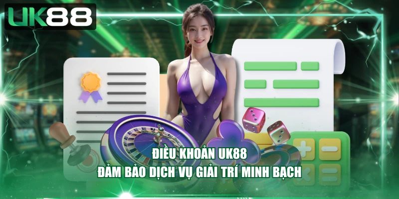 Điều khoản UK88 đảm bảo dịch vụ giải trí minh bạch
